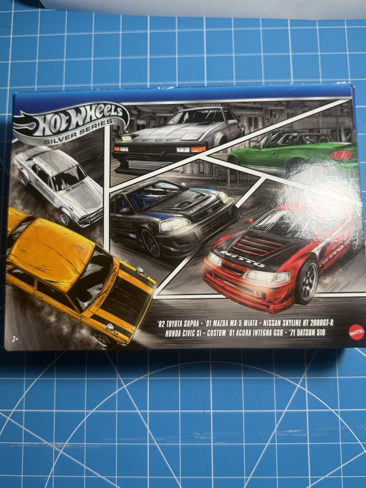2025 Hot Wheels 6-Pack Box Set | Japanese Car Culture | Toyota | Honda | Nissan