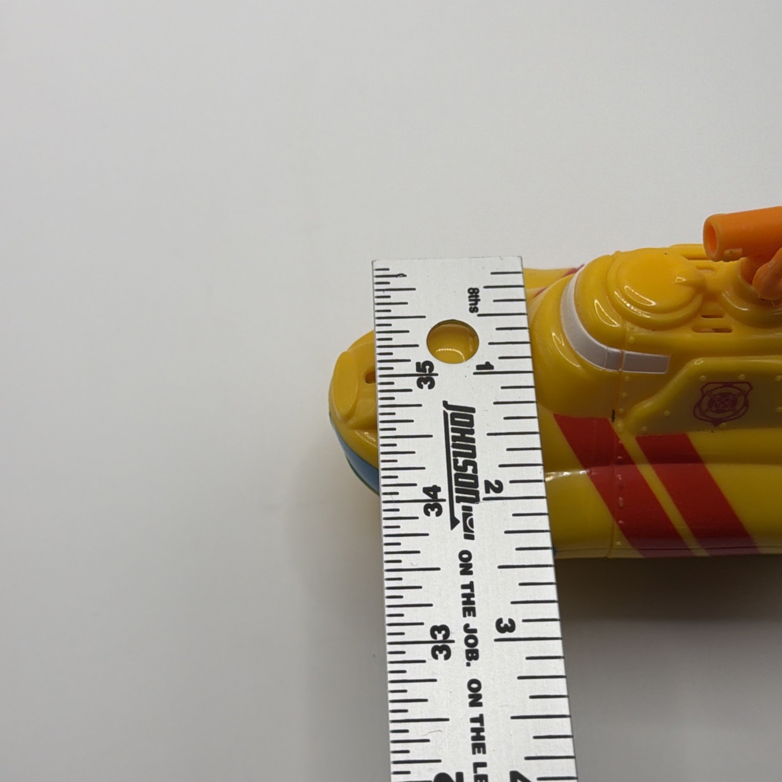 2002 Mattel Matchbox Yellow Submarine with Wind Up Propeller, Works
