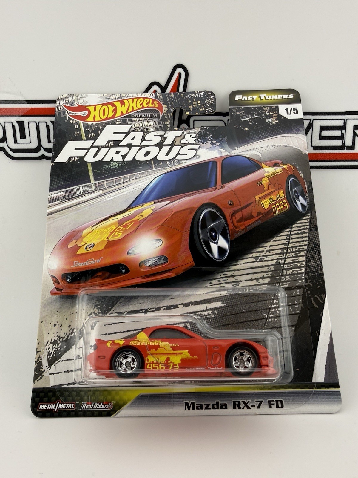 Mazda RX-7 Fast and Furious Hot Wheels Fast Tuners 1/5 Protector