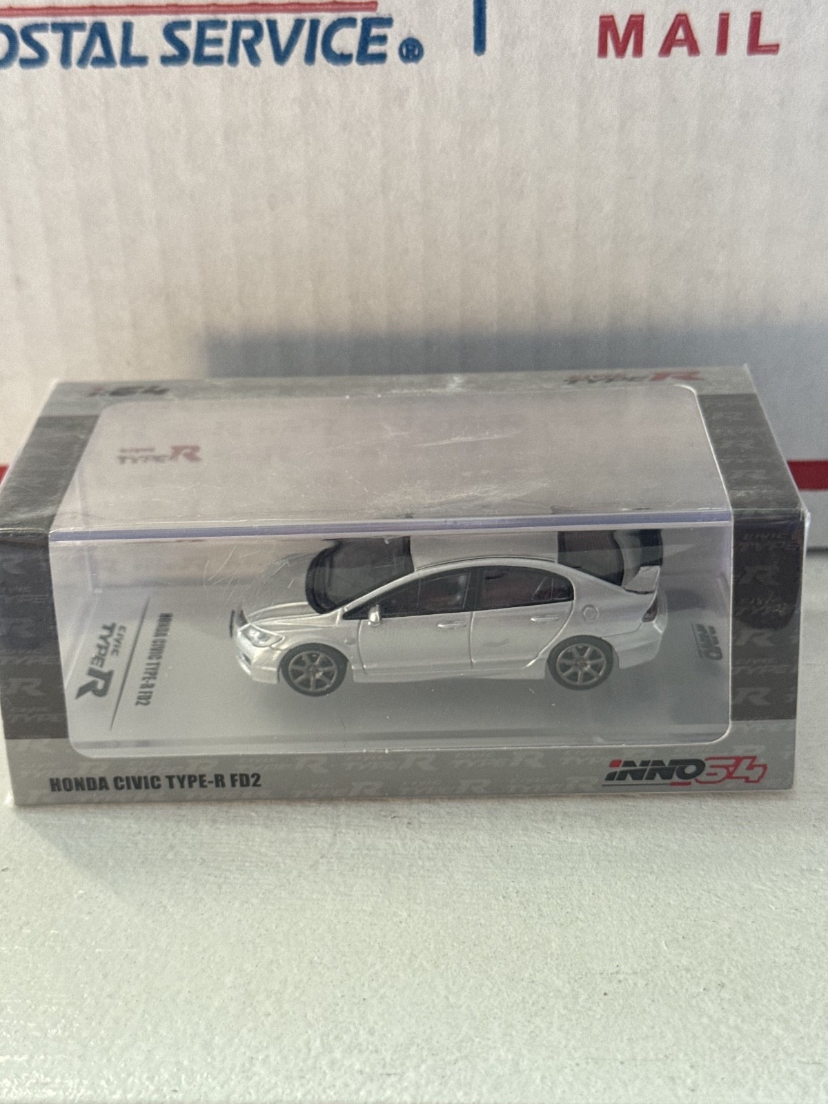 1/64 INNO64 Honda Civic Type-R FD2 Silver