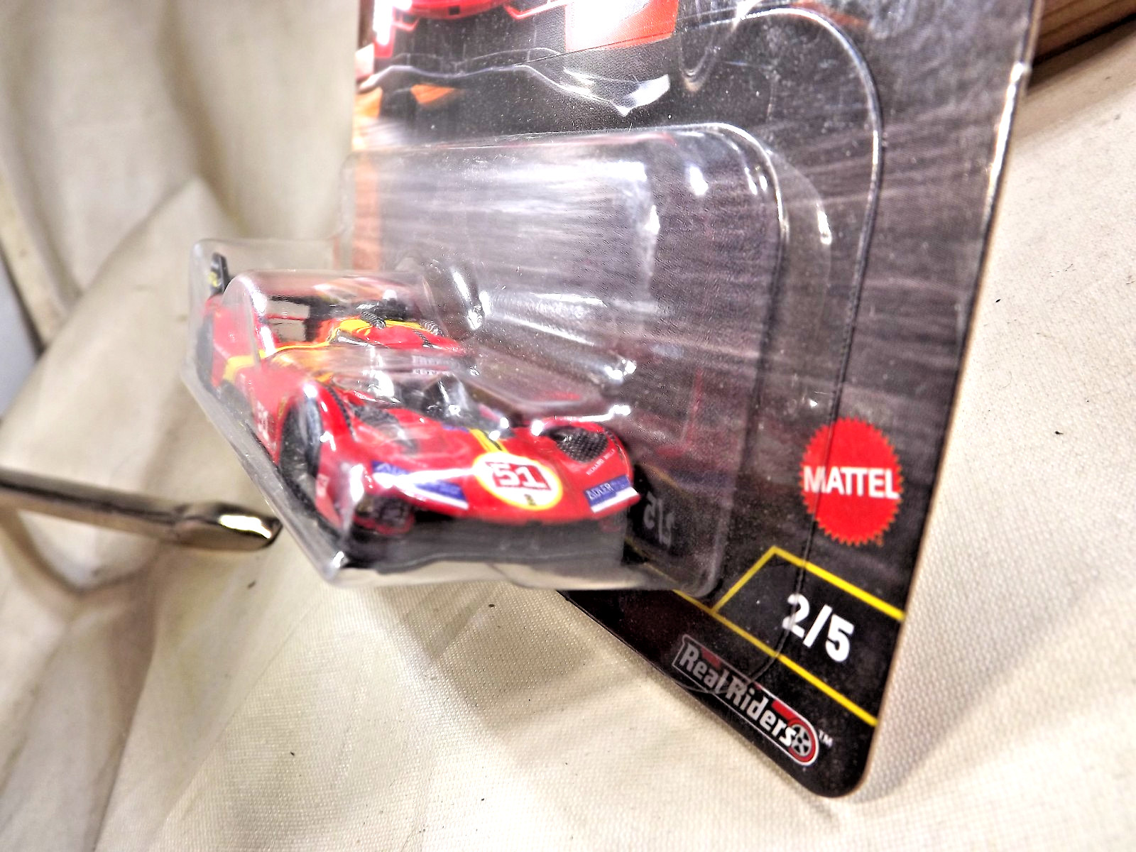 2025 Hot Wheels Car Culture Circuit Legends 2/5 FERRARI 499P Red w/Real Riders