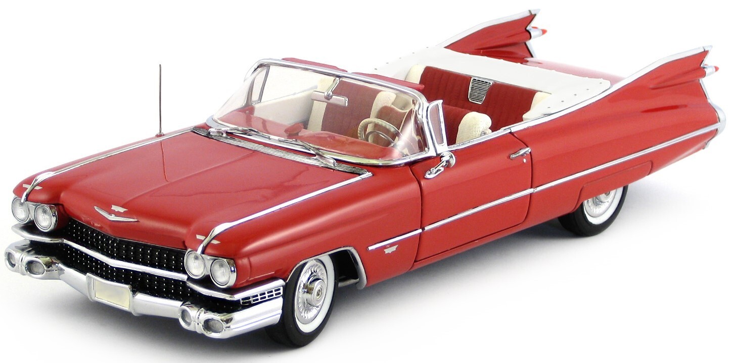 Classic Custom Cadillac Eldorado Concept18Hot Rod Race Promo Car1:24Carousel Red