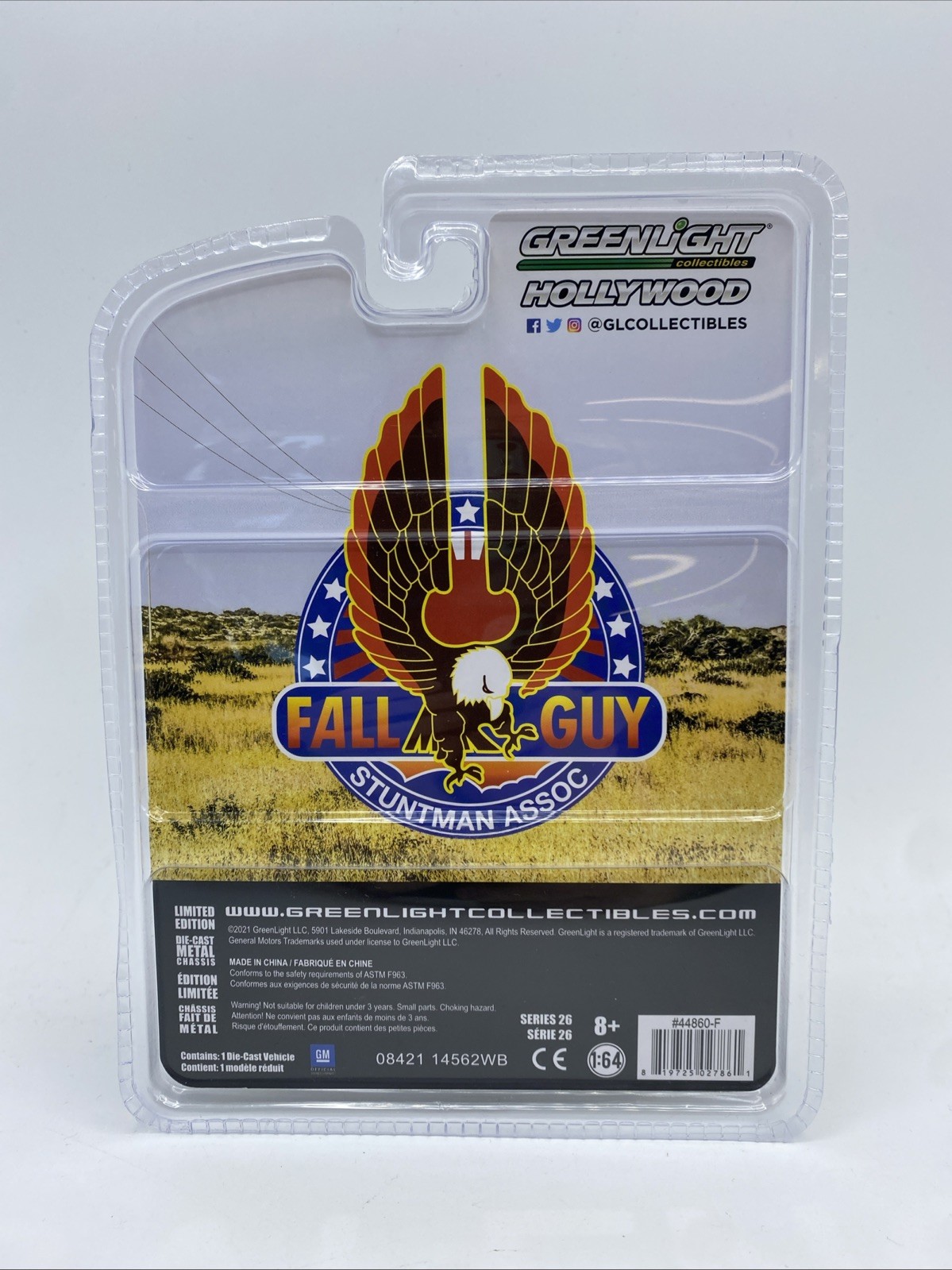 Greenlight Fall Guy Stuntman Assoc 1982 GMC K-2500 Sierra Grande 1/64