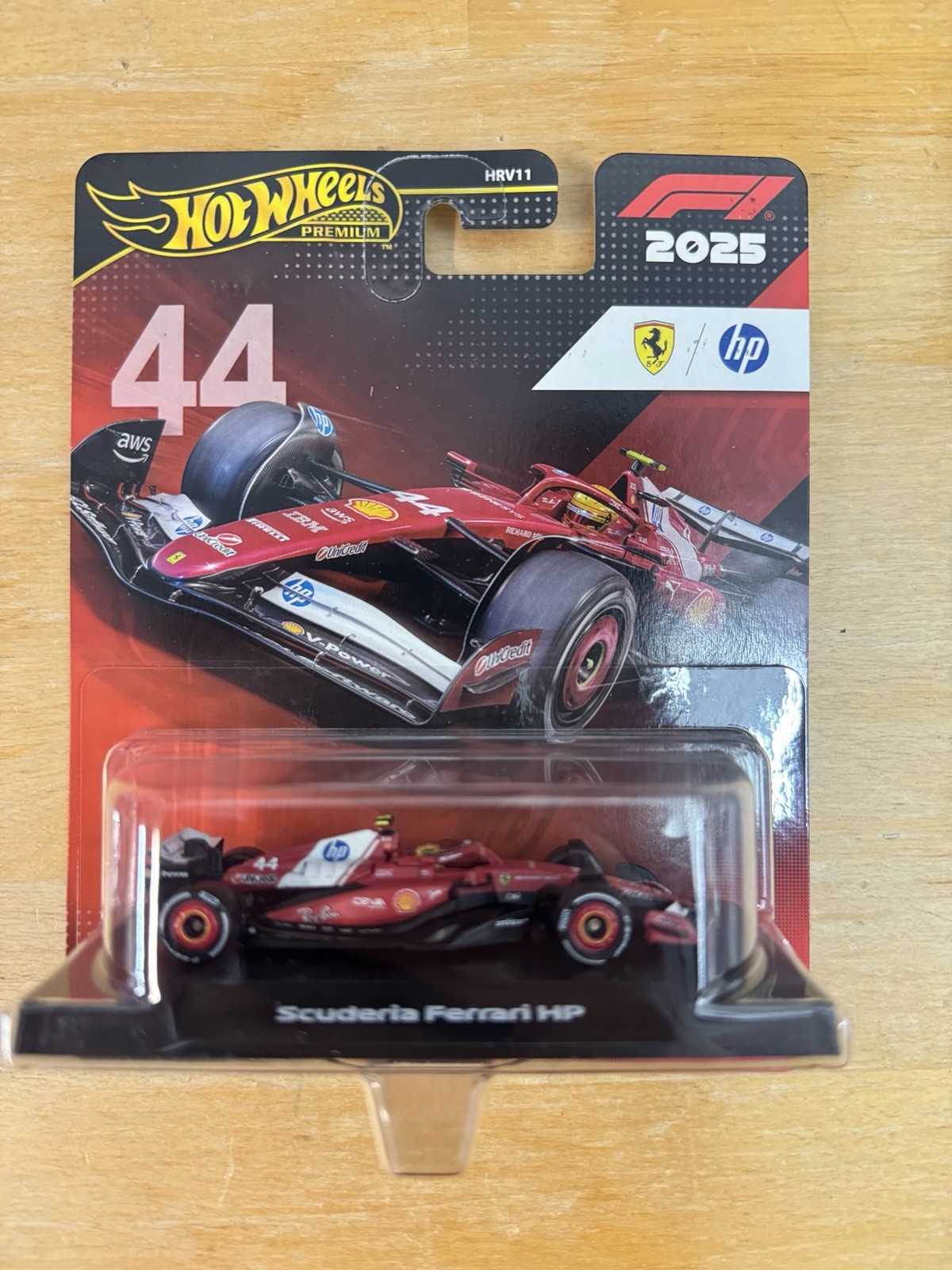 Hot Wheels Formula 1 (F1) 2025 Scuderia Ferrari HP – Lewis Hamilton – Lot of 2