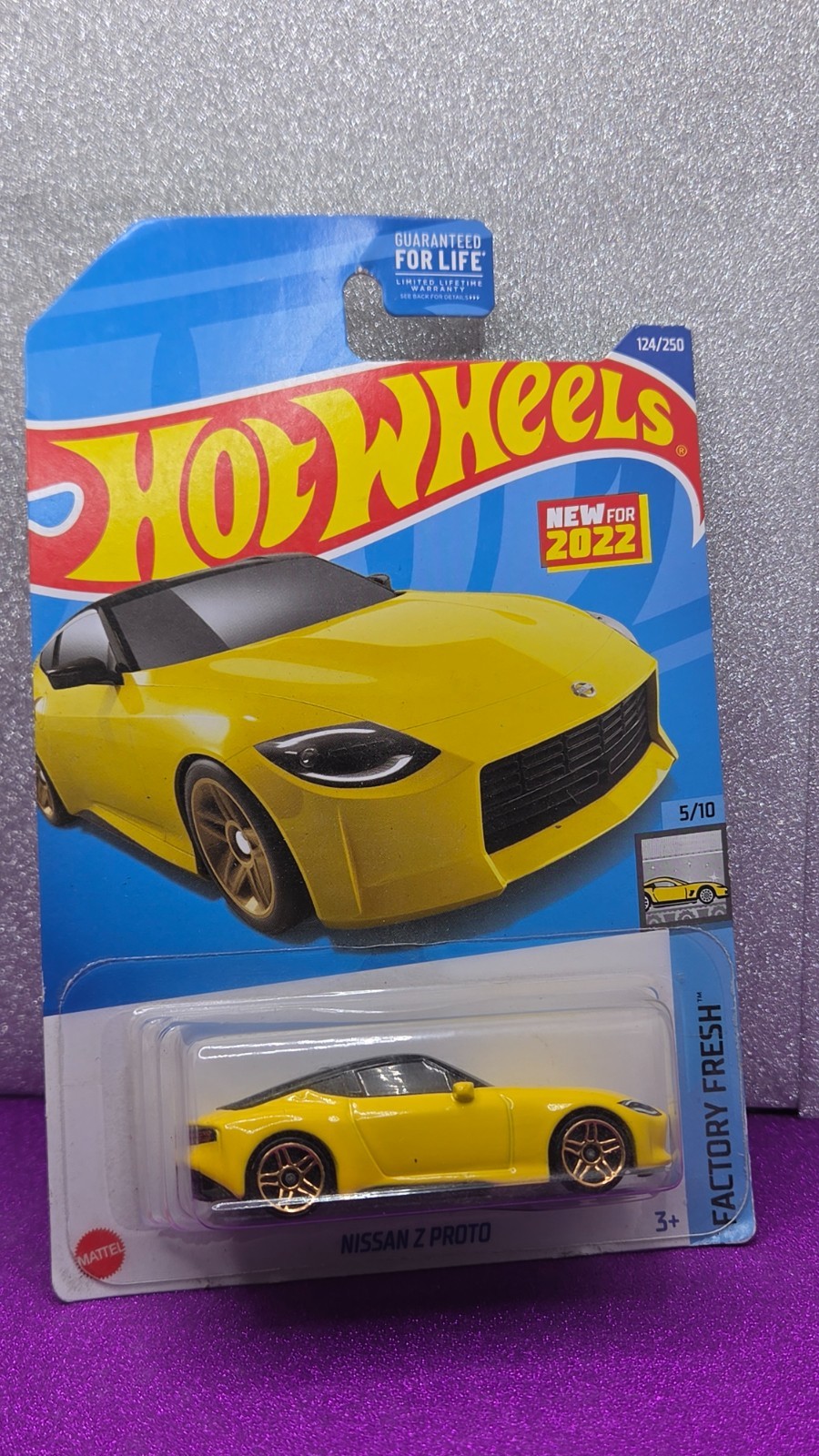 2! Nissan 300z Z Proto Hot Wheels Blue and Yellow HW Turbo Factory Fresh