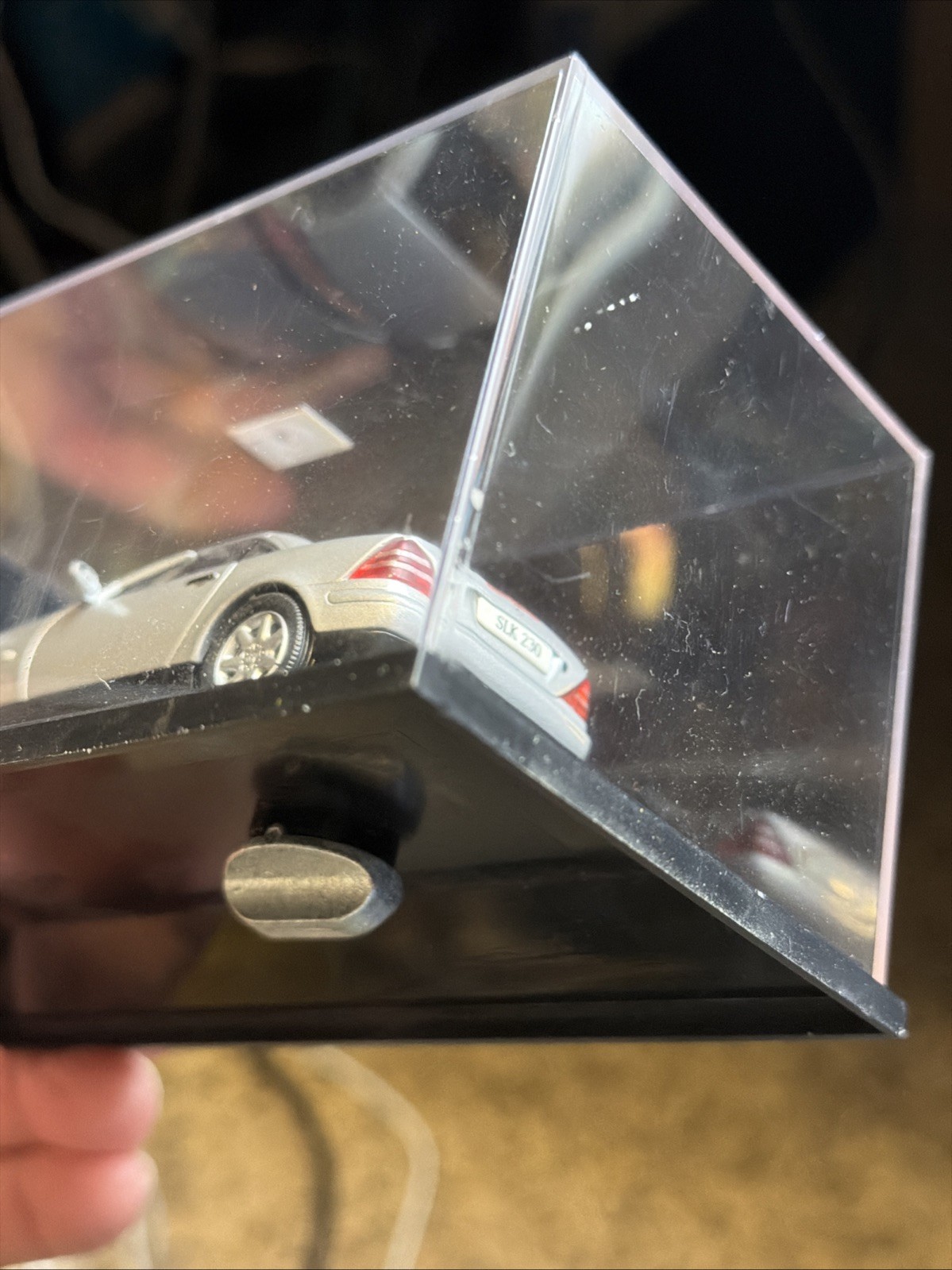 Herpa 1/43 Mercedes Benz SLK 230 Grey. With Hard Top.