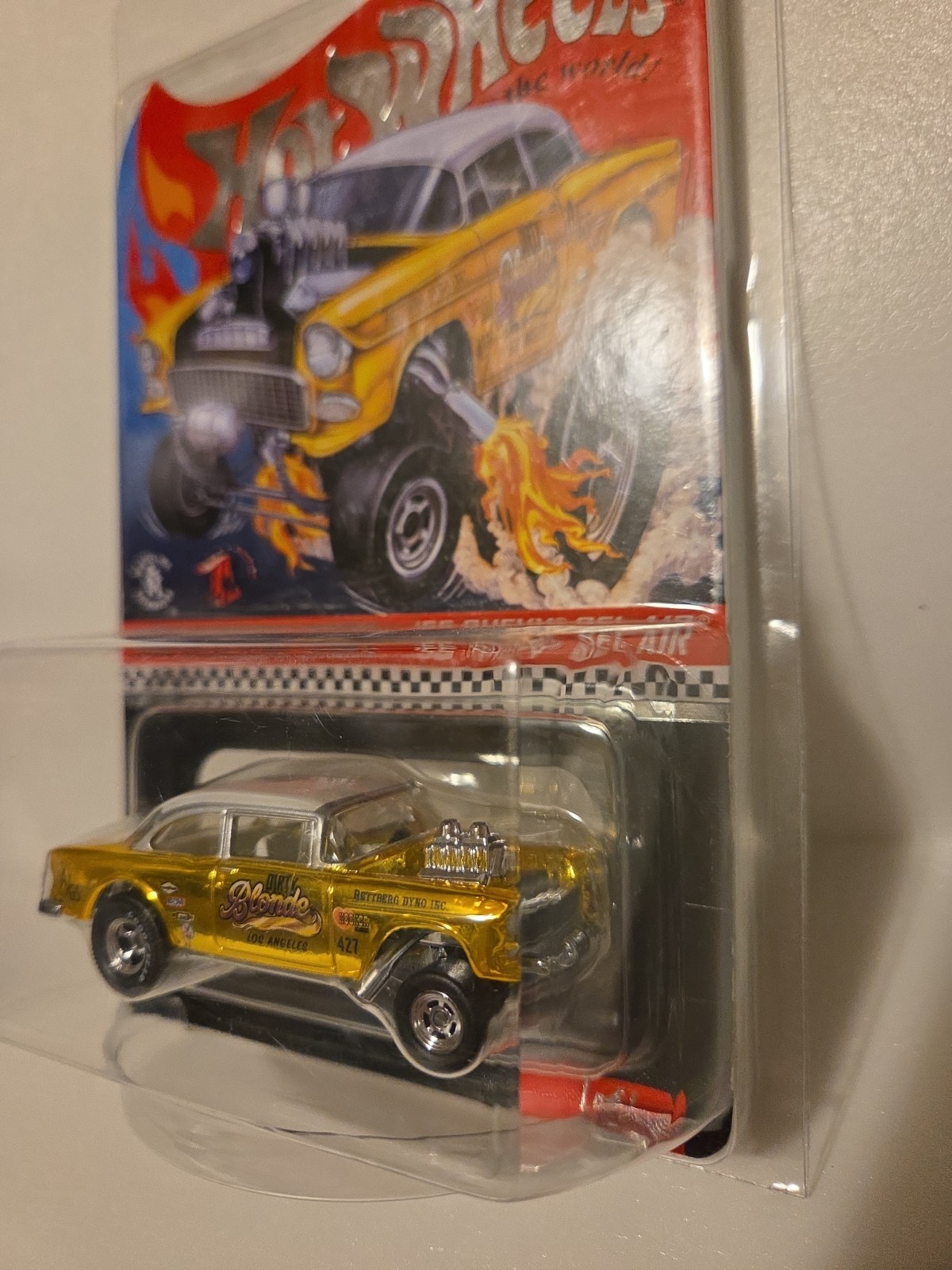 2019 Hot Wheels RLC 55 Chevy Bel Air Gasser HW sELECTIONs Dirty Blonde