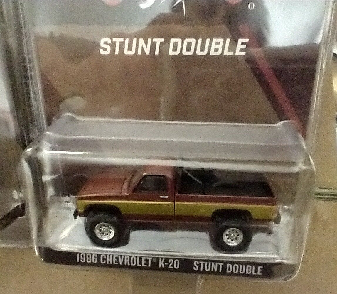 1986 SQUARE GMC K20 Stunt Double Stacey Fall Guy Tribute 1/64 51369 truck 4X4