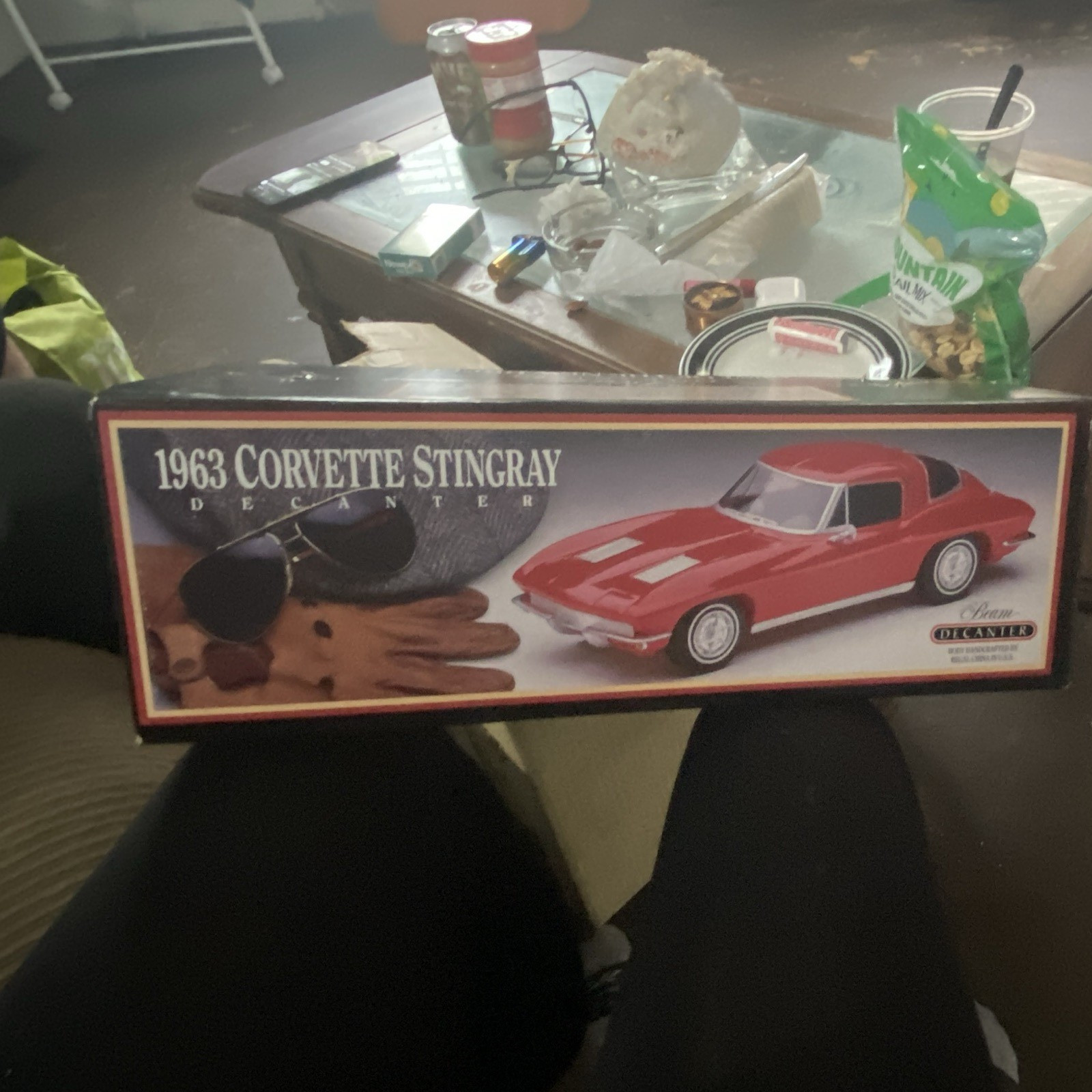 AUTOart 1963 Chevrolet Corvette Stingray Red Diecast Model Car beams 1978 Corvet