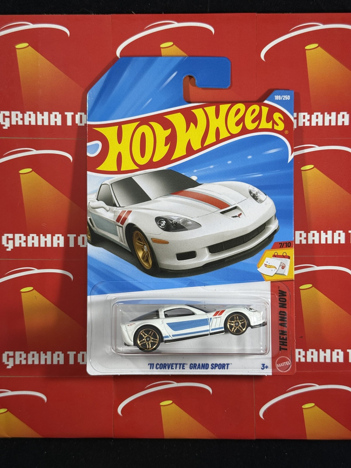’11 Corvette Grand Sport #189 Then and Now 7/10 2026 Hot Wheels Mix J