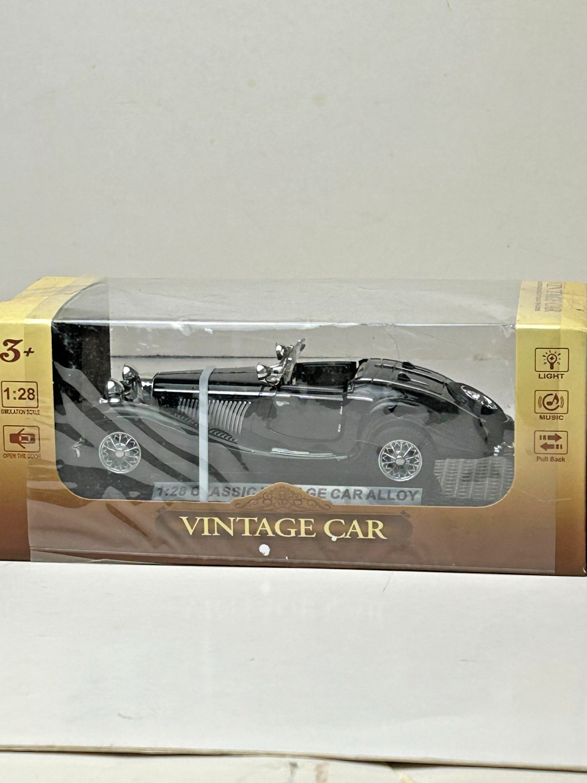 Diecast 1:28 Scale 1930’s Mercedes 540K with Box