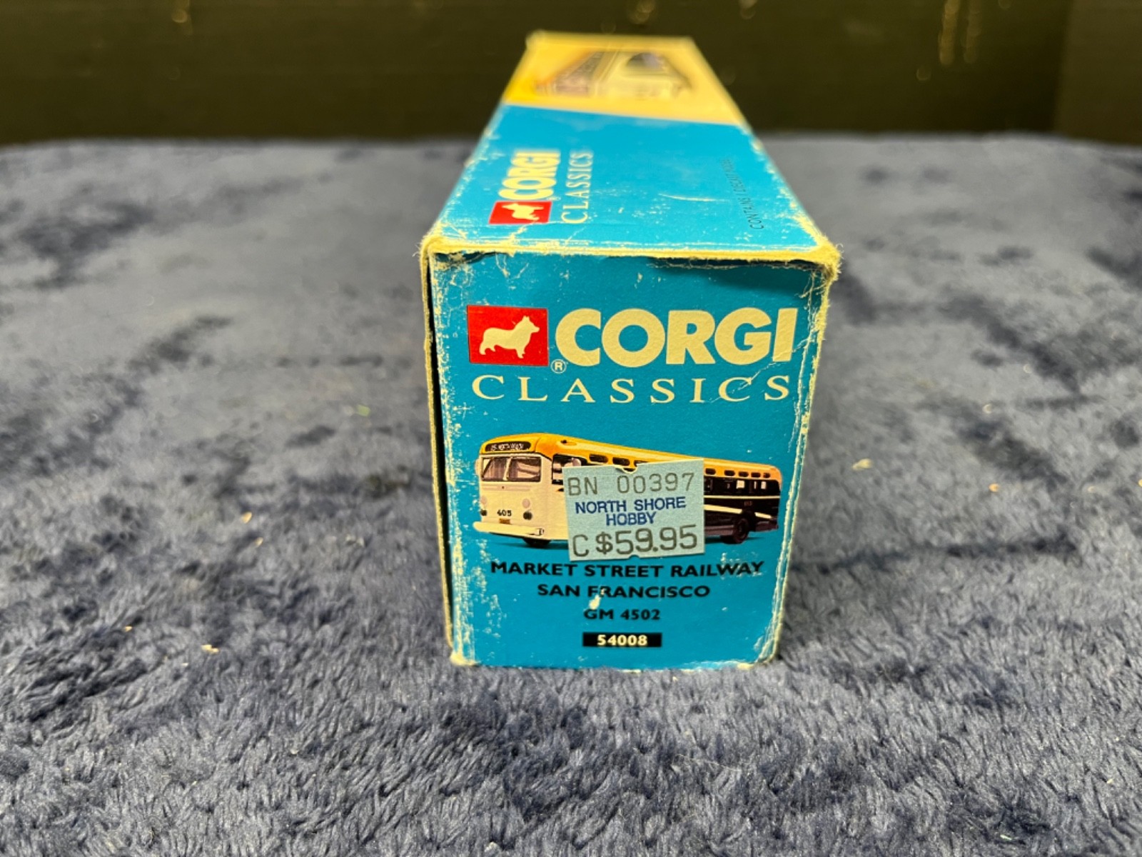 Corgi Classics Market Street Railway San Francisco GM 4502 #54008 NIB 2961/4400