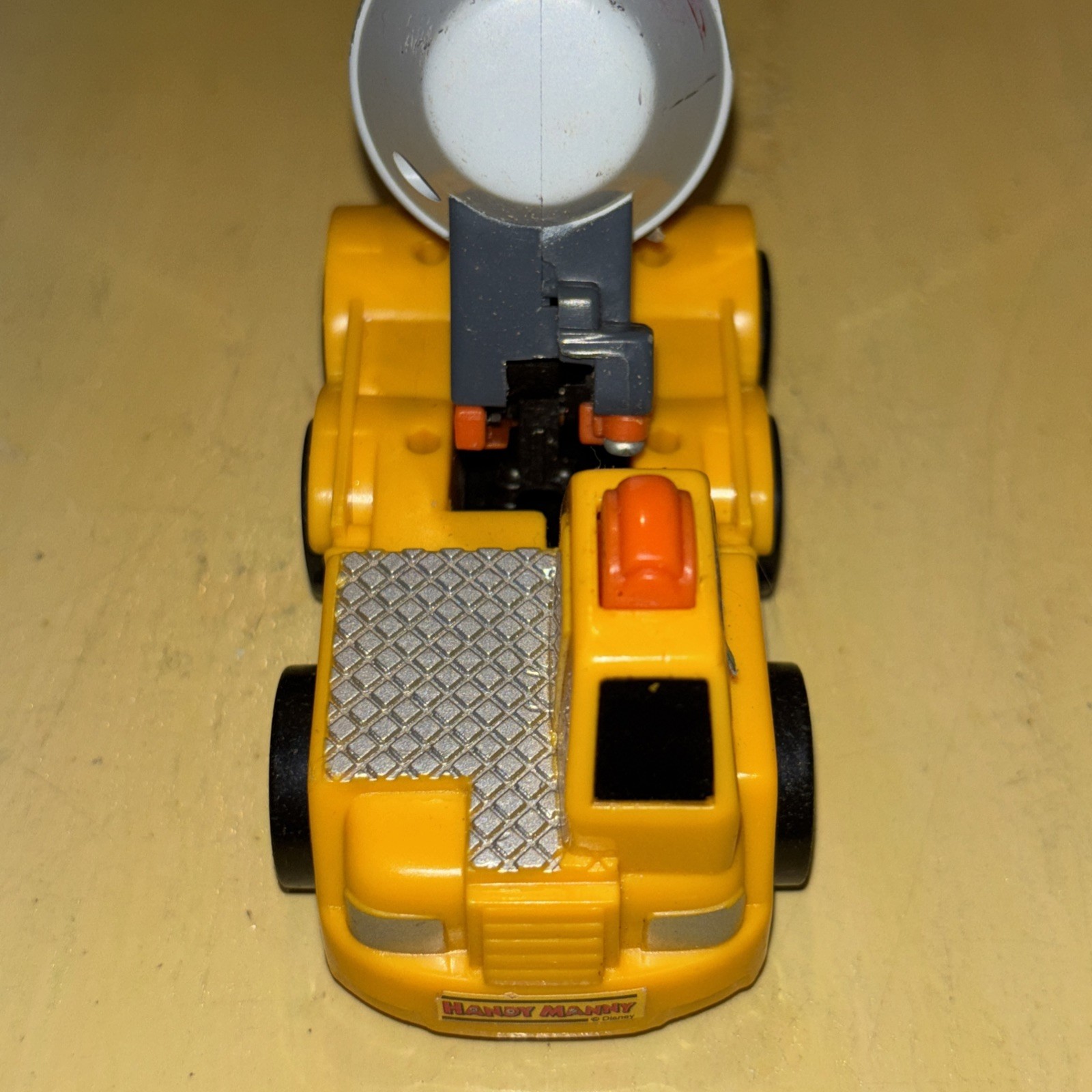 VTG Handy Manny Cement Mixer Mixing Truck Construction Push And Go Disney