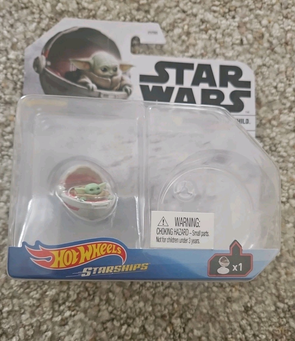 Star Wars Toys Hot Wheels Mandalorian The Child. Hover Pram. New