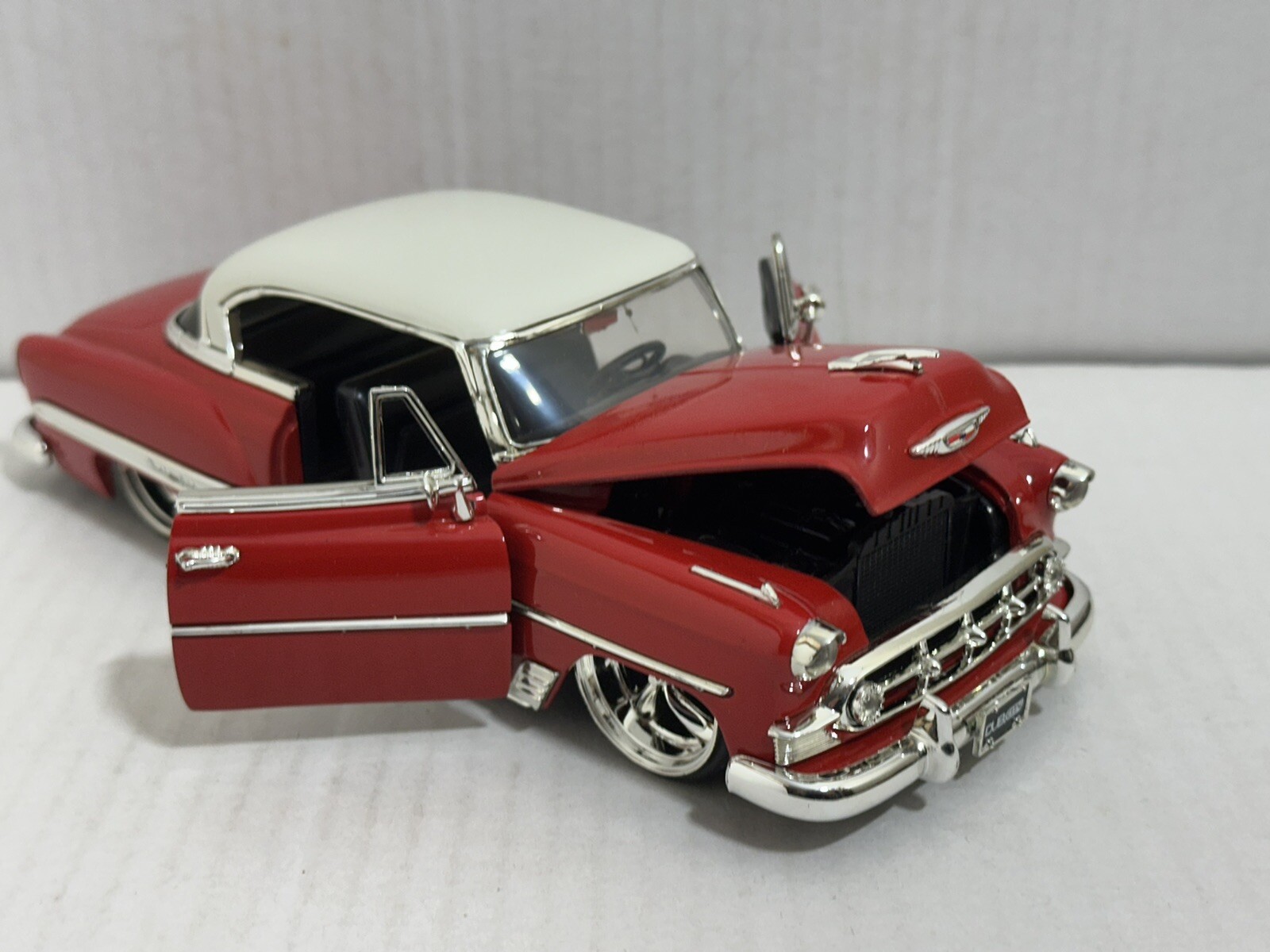JADA DUB 1953 CHEVY BEL AIR RED 1:24 DIECAST MODEL CAR NEW NO BOX