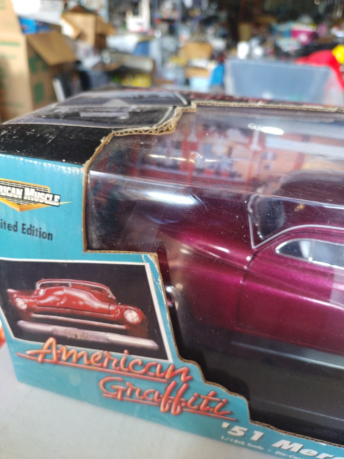 American Muscle 1/18 American Graffiti 1951 Mercury Coupe Ertl Limited Edition