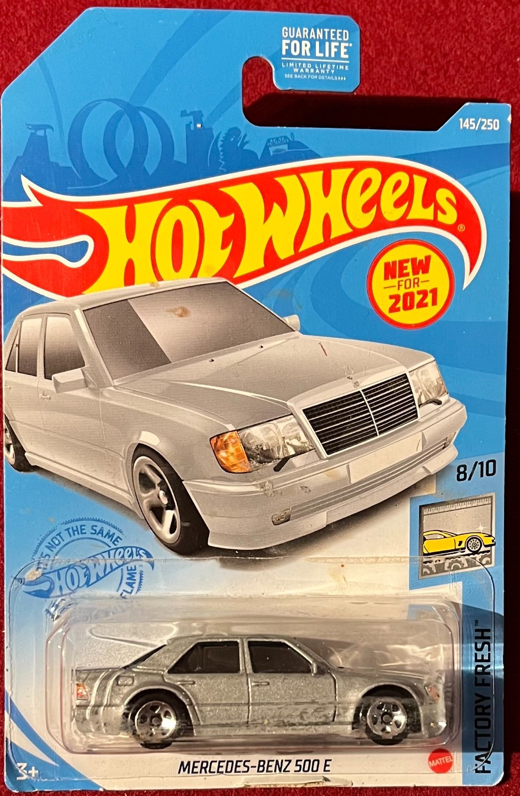 HOT WHEELS MERCEDES-BENZ 500 E SILVER 145/250 . SEE COMBINED OFFERS!