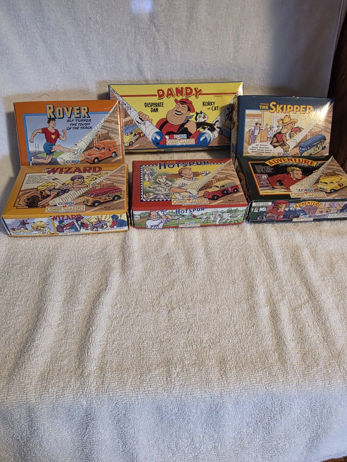 Corgi Comic Classics Limited Edition Boxed Complete Set Of 6 Limited Ed Of 7500