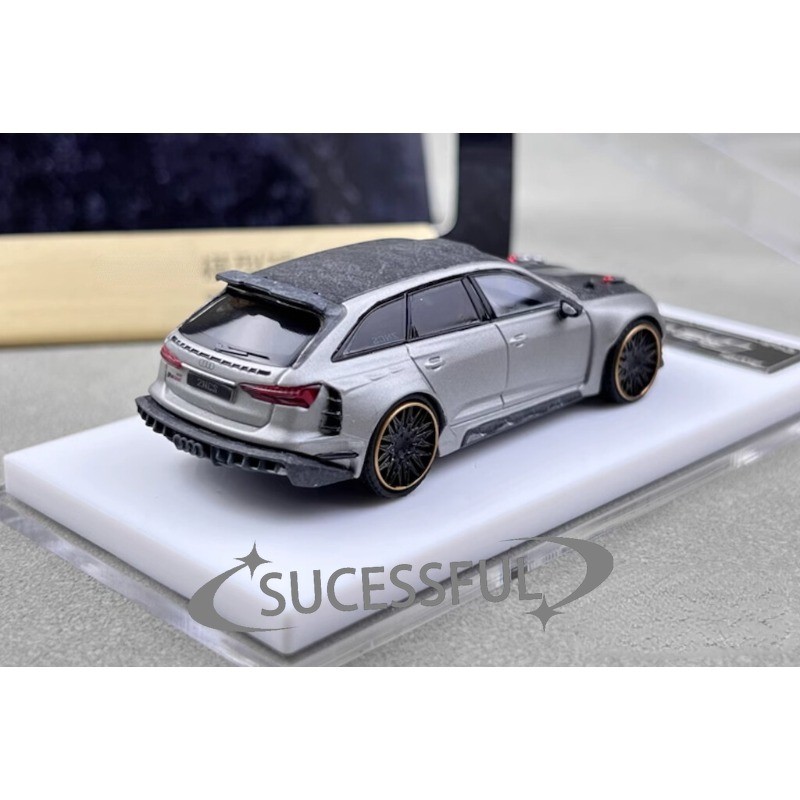 Top TOP64RS6 1/64 RS6 2NCS Wagon Racing Sports Metal Diecast Model Car