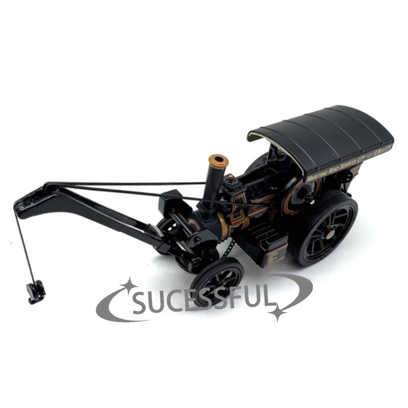1:76 Fowler B6 Vintage Steam Crane Classic Alloy Diecast Collectible Scale Model