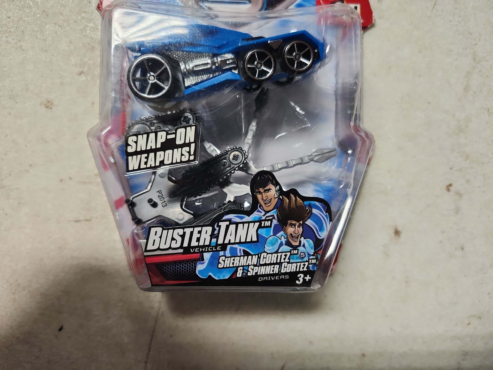 Hot Wheels Battle Force 5: Buster Tank Vehicle – Sherman & Spinner Cortez – New