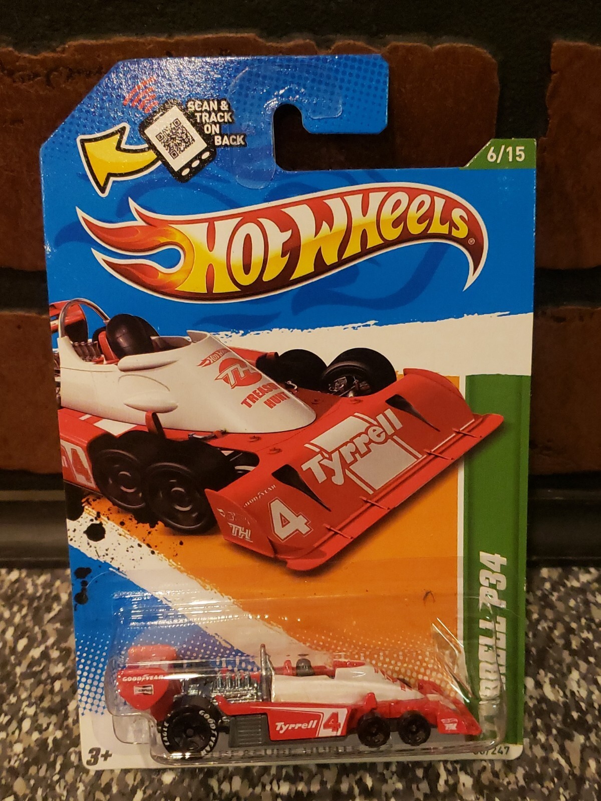 2012 Hot Wheels Treasure Hunts Tyrrell P34 #06/12 1/64 56/247