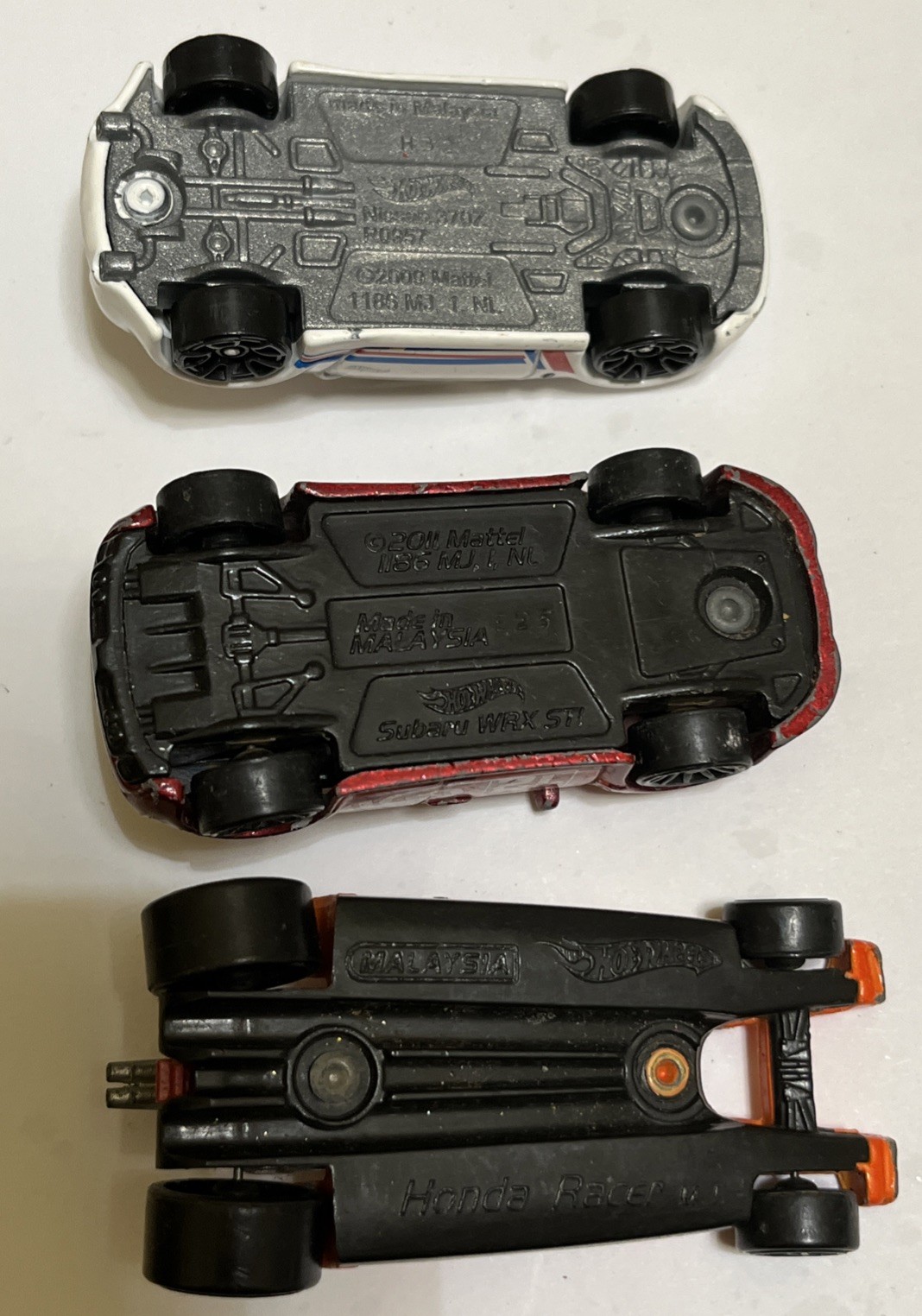 Hot Wheels Japanese Cars Lot Of 7 – Honda, Toyota, Subaru, Nissan, Corolla