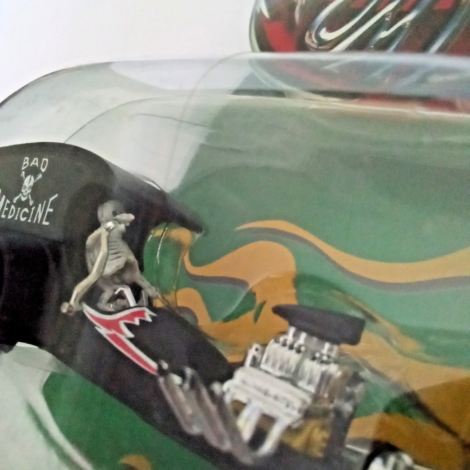 Tom Daniel Rad Ratz Bad Medicine 1:43 Scale Iron Legends Hot Rod by Toy Zone