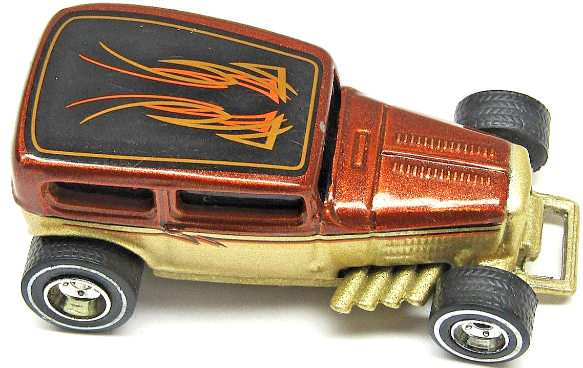 2002 Vintage Hot Wheels 1932 Custom Hot Rod Sedan Real Riders Midnight Otto Car