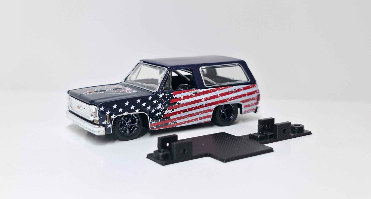 Lowering Base Frame 3D Printed For 1/64 Scale M2 Machines Chevy Trucks & Blazer