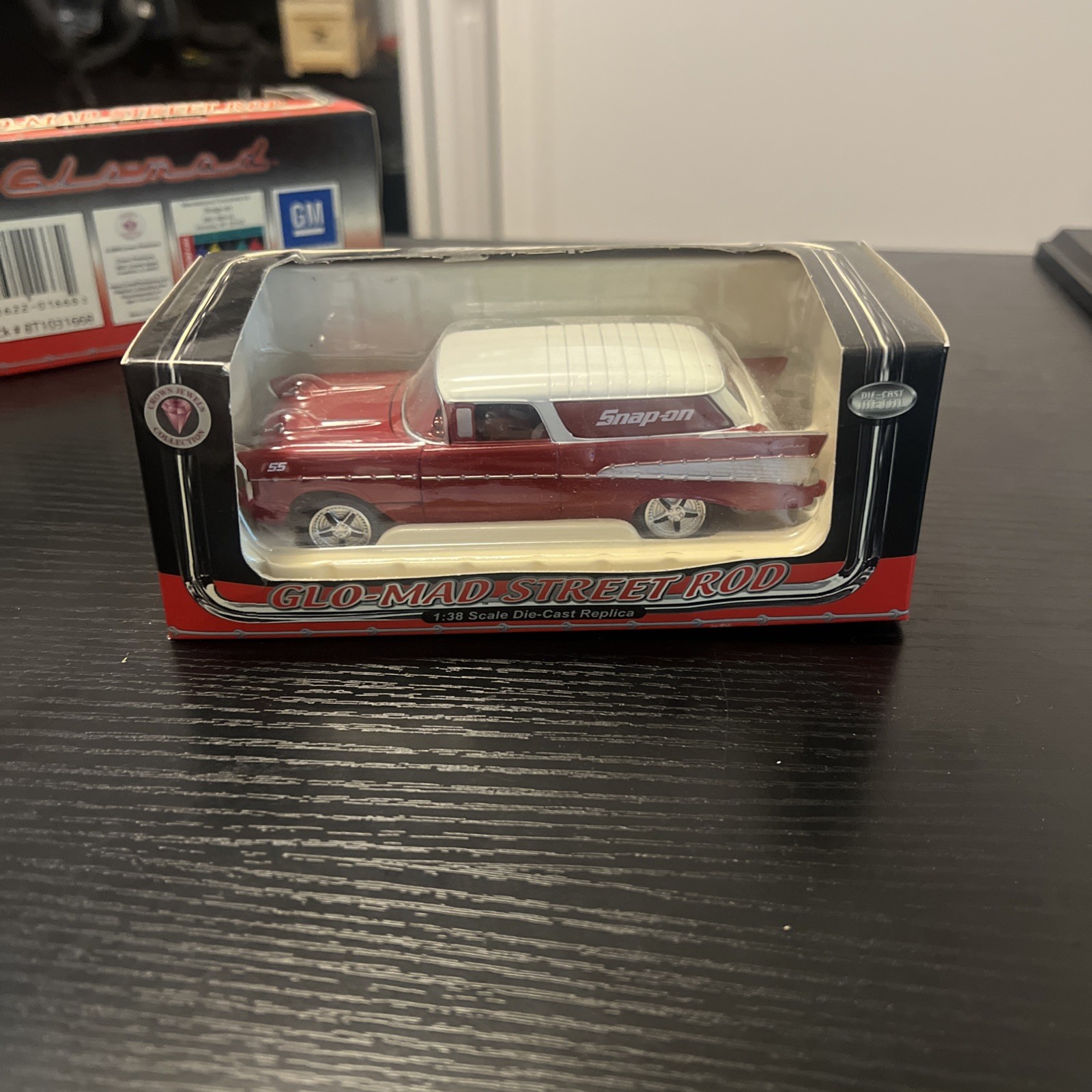 Glomad Snap On 1957 Chevy 1:38 Scale Die Cast Custom Replica 2008 RARE NICE NIB