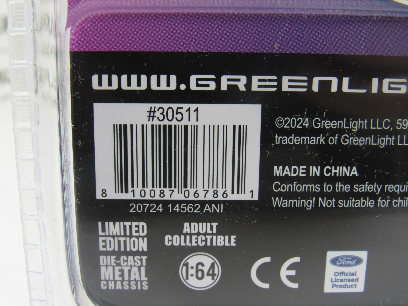 2024 Greenlight 1:64 Hobby Exclusive: White 1994 FORD F-150 F150 SVT LIGHTNING