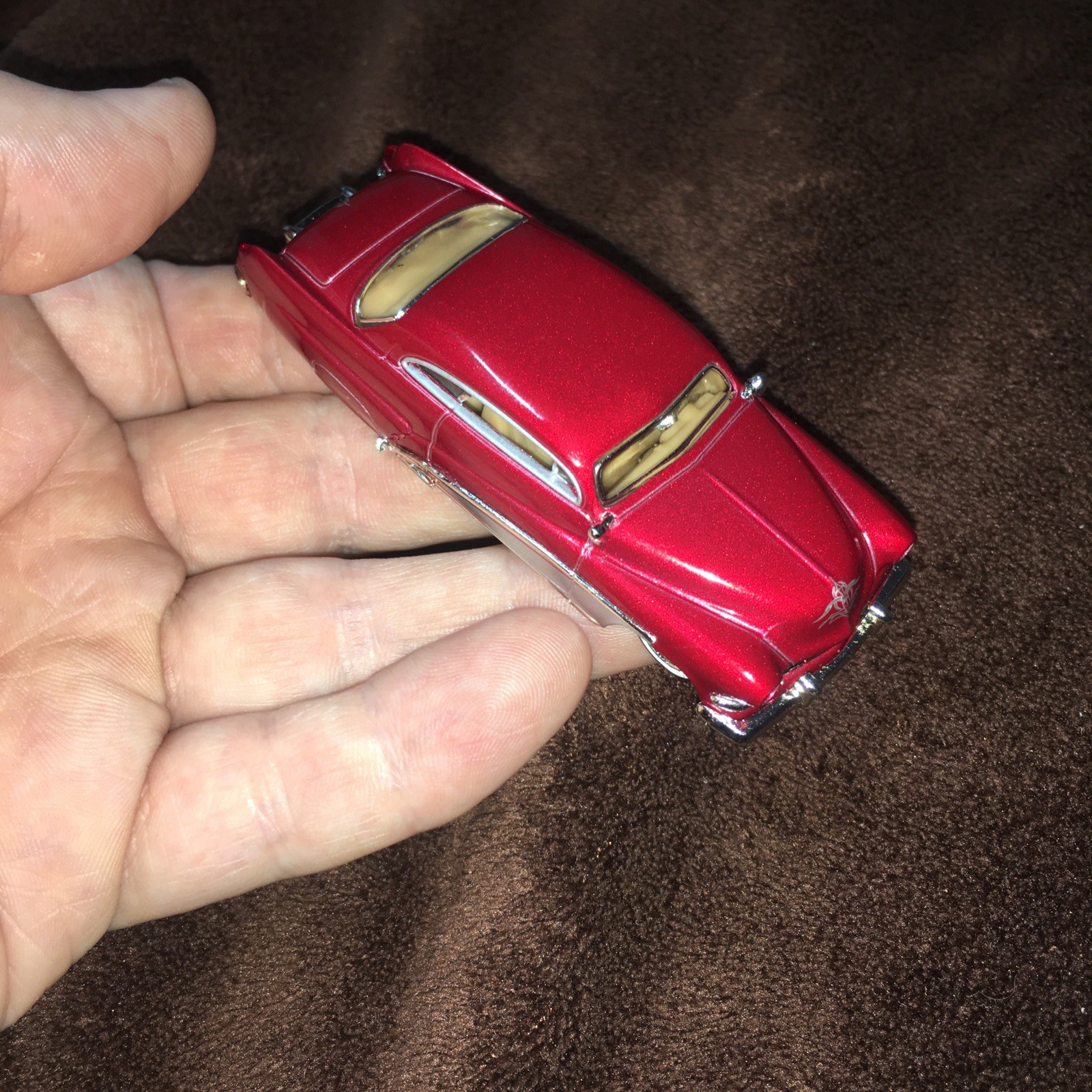 1:64 Hot Wheels Limited Edition 1951 51 Merc Mercury Red and Sliver Legends
