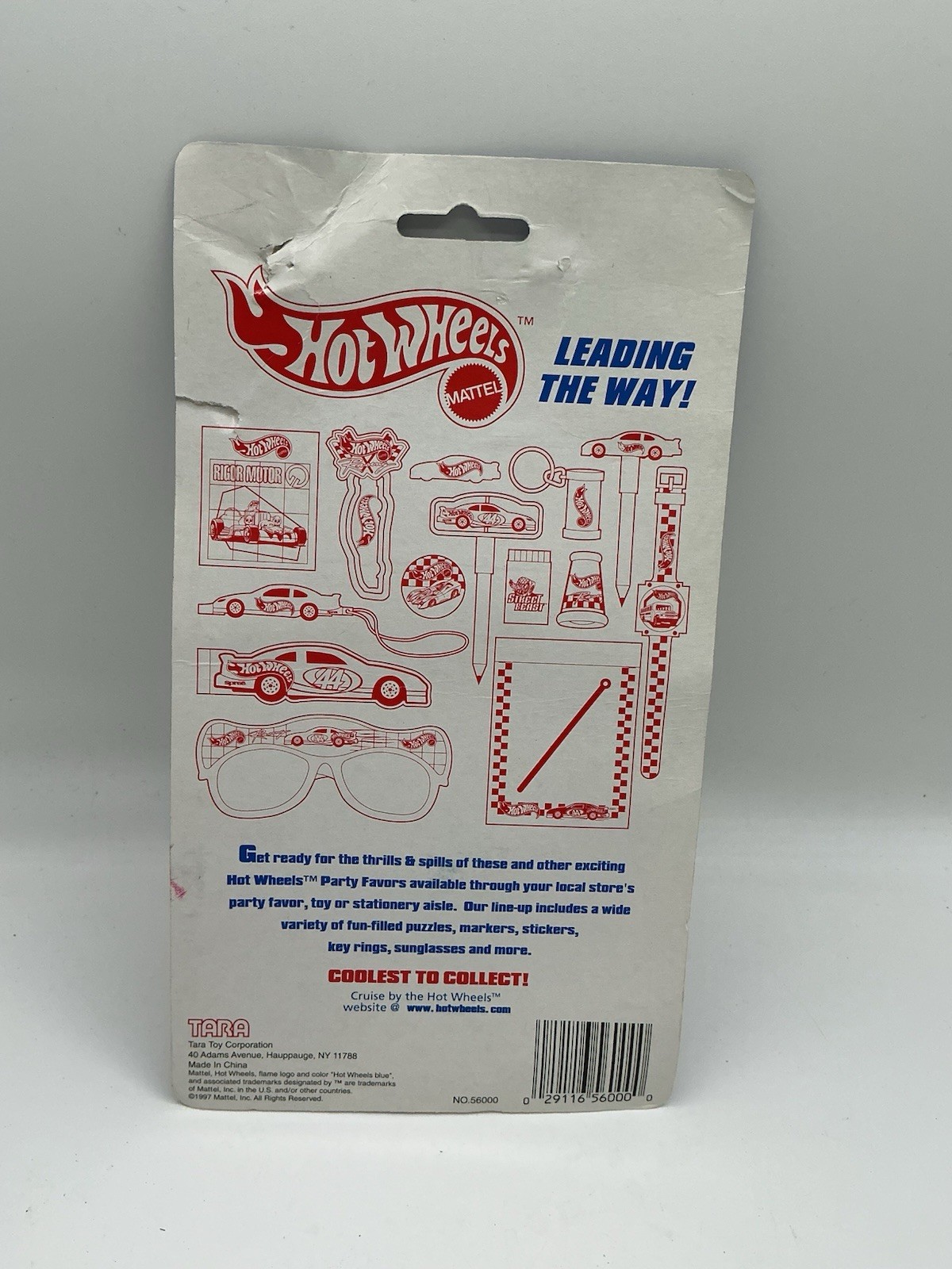 Hot Wheels Party Favors 8 Stickers 1997- 1998. – Z 38