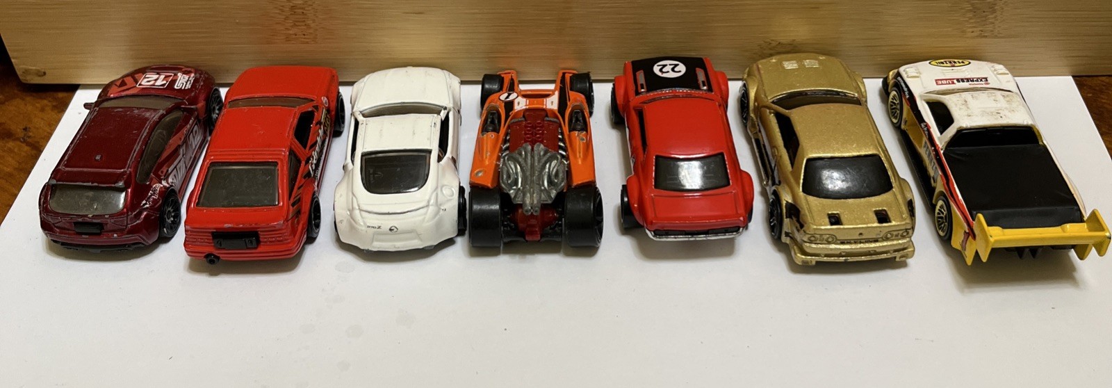 Hot Wheels Japanese Cars Lot Of 7 – Honda, Toyota, Subaru, Nissan, Corolla