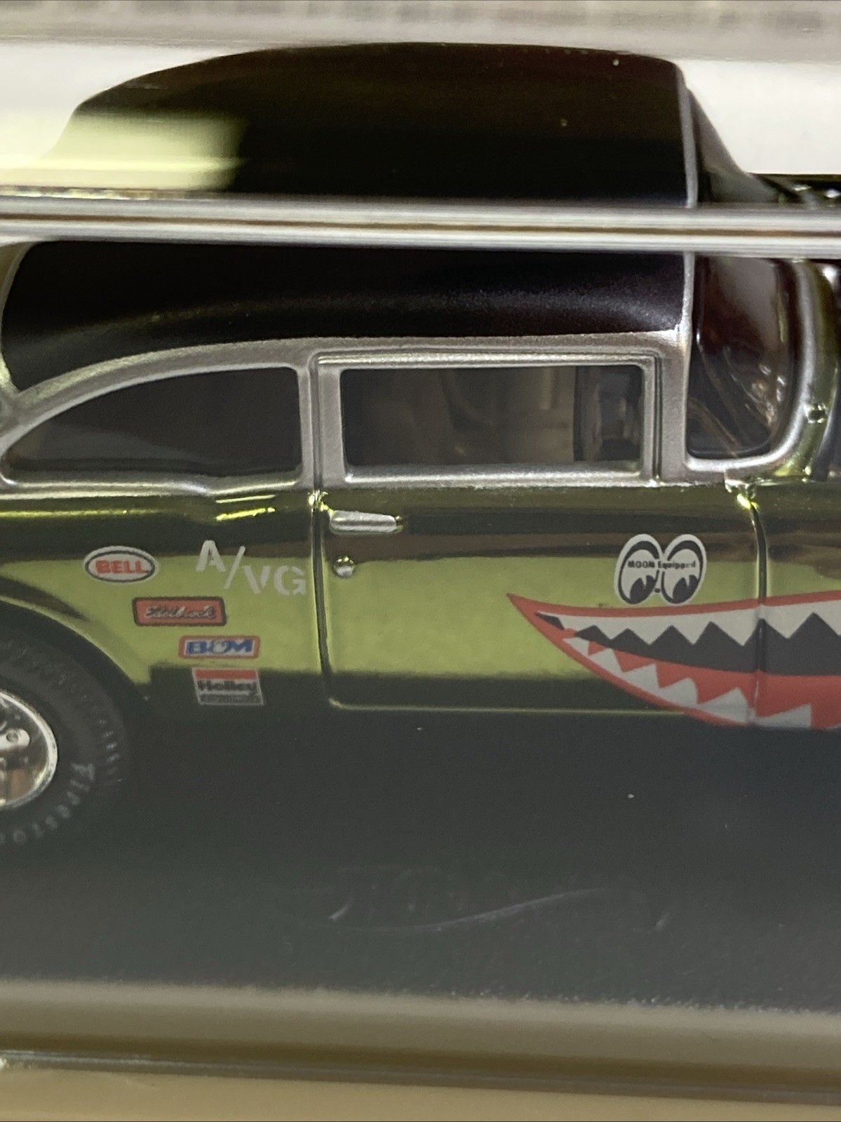 HOT WHEELS 2019 RLC REDLINE CLUB ’55 CHEVY BEL AIR GASSER FLYING TIGER OLIVE