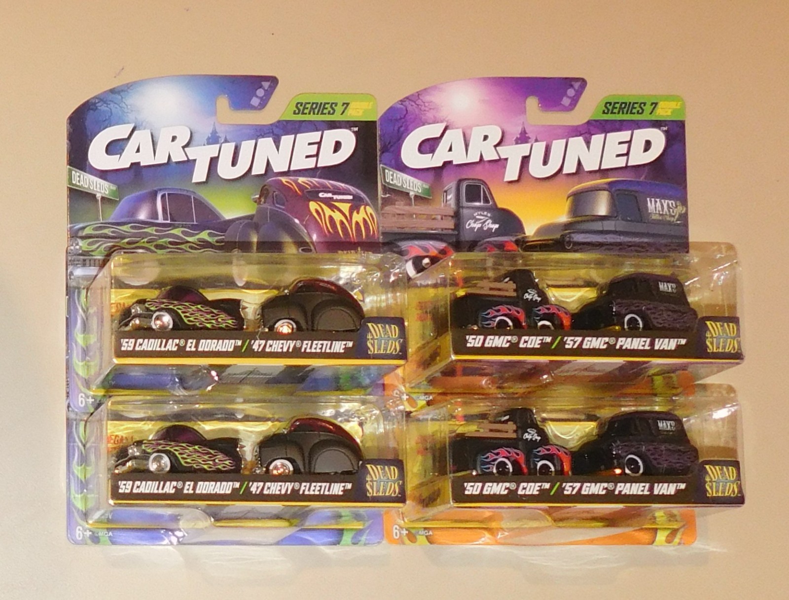2026 Car Tuned Series 7 – Double Pack – Dead Sleds – Lot of 4