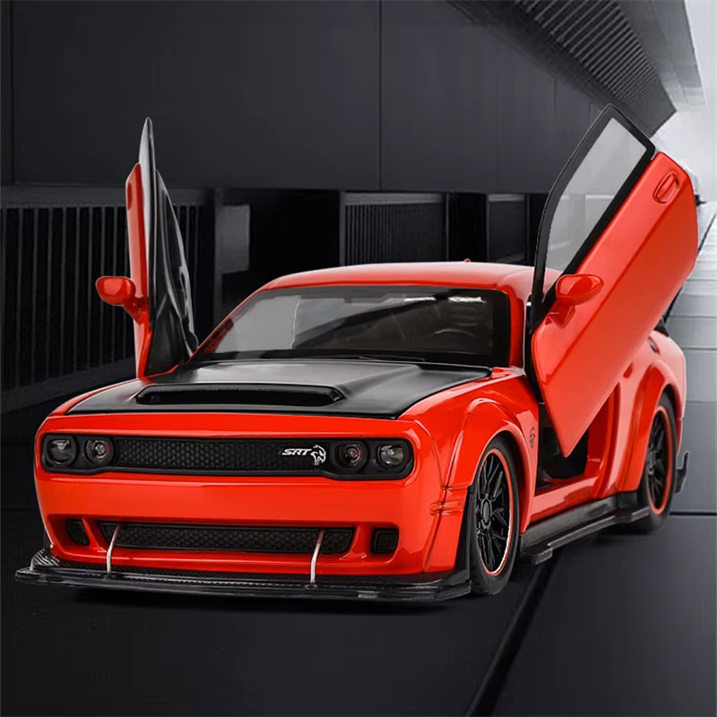 1:32 SRT Redeye Hellcat Alloy Musle Car Model Diecast Metal Sports Car Vehicles