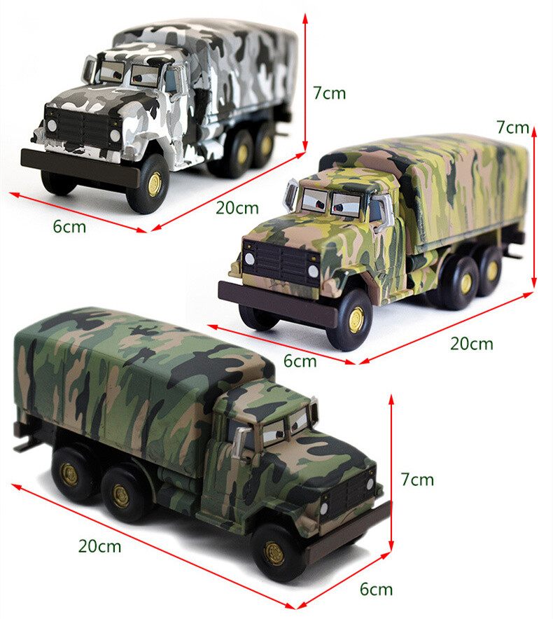 children’s toys Racing Story Camo Truck Military Car Model Alloy Car