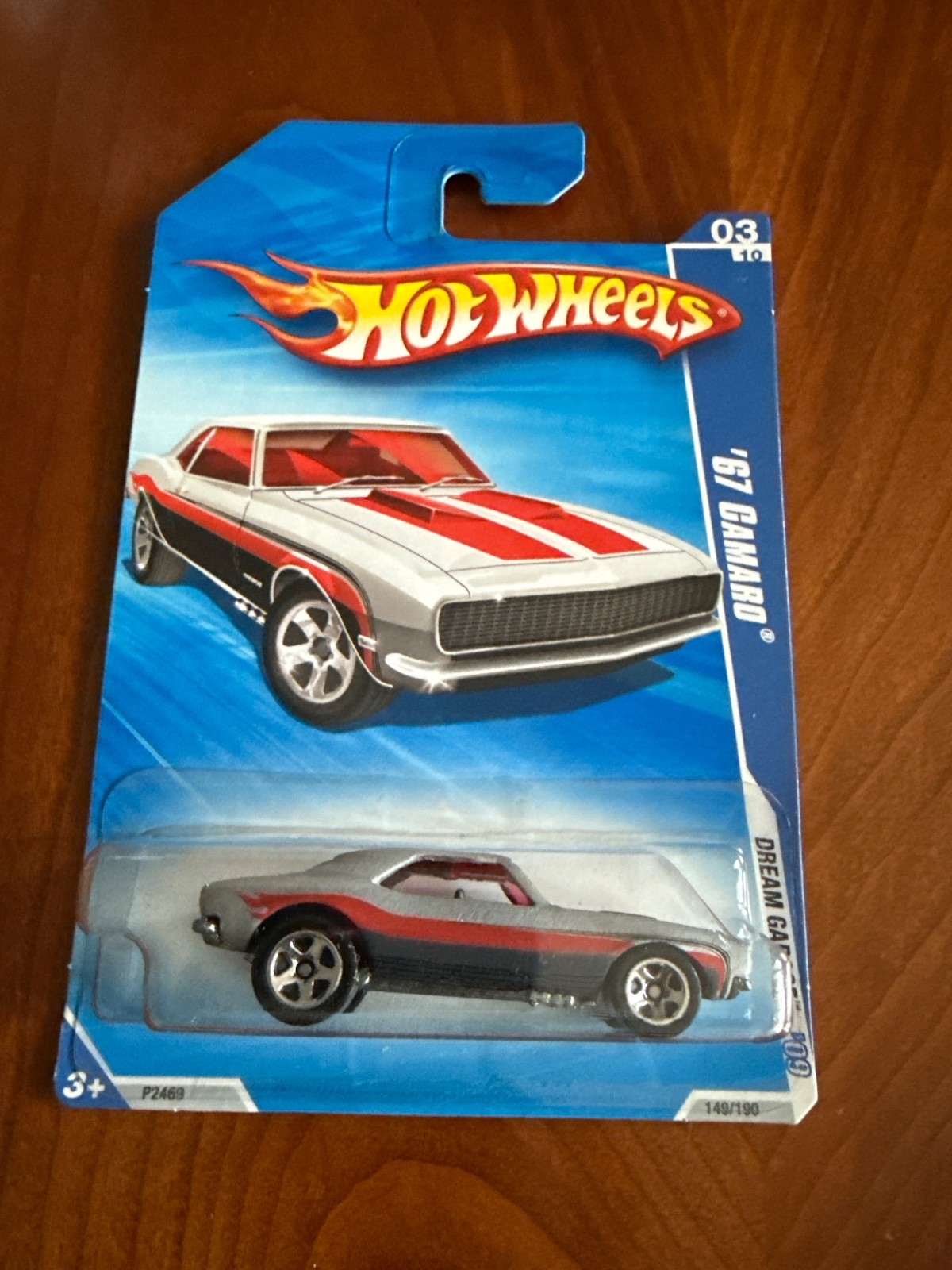 HOT WHEELS 2009 DREAM GARAGE SERIES 67 CAMARO KMART COLOR EXCLUSIVE