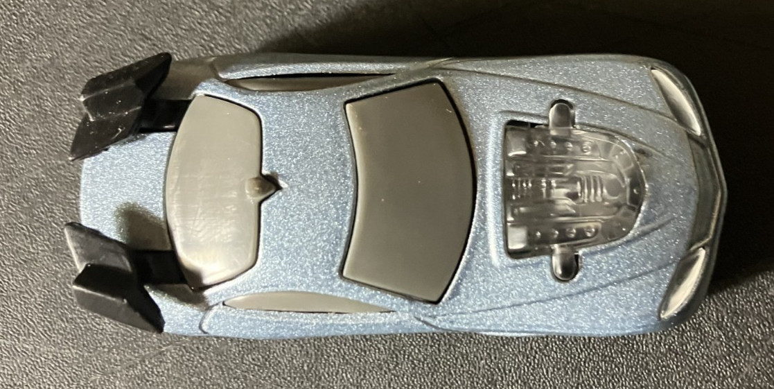 Silver Blue Mercy Breaker – Loose 2004 Hot Wheels McDonald’s Diecast – CLEAN NM