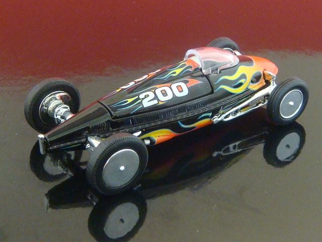Vintage Racing 1948-1950 Belly Tank Flathead V8 Dry Lake Lakester 1/64 Scale J
