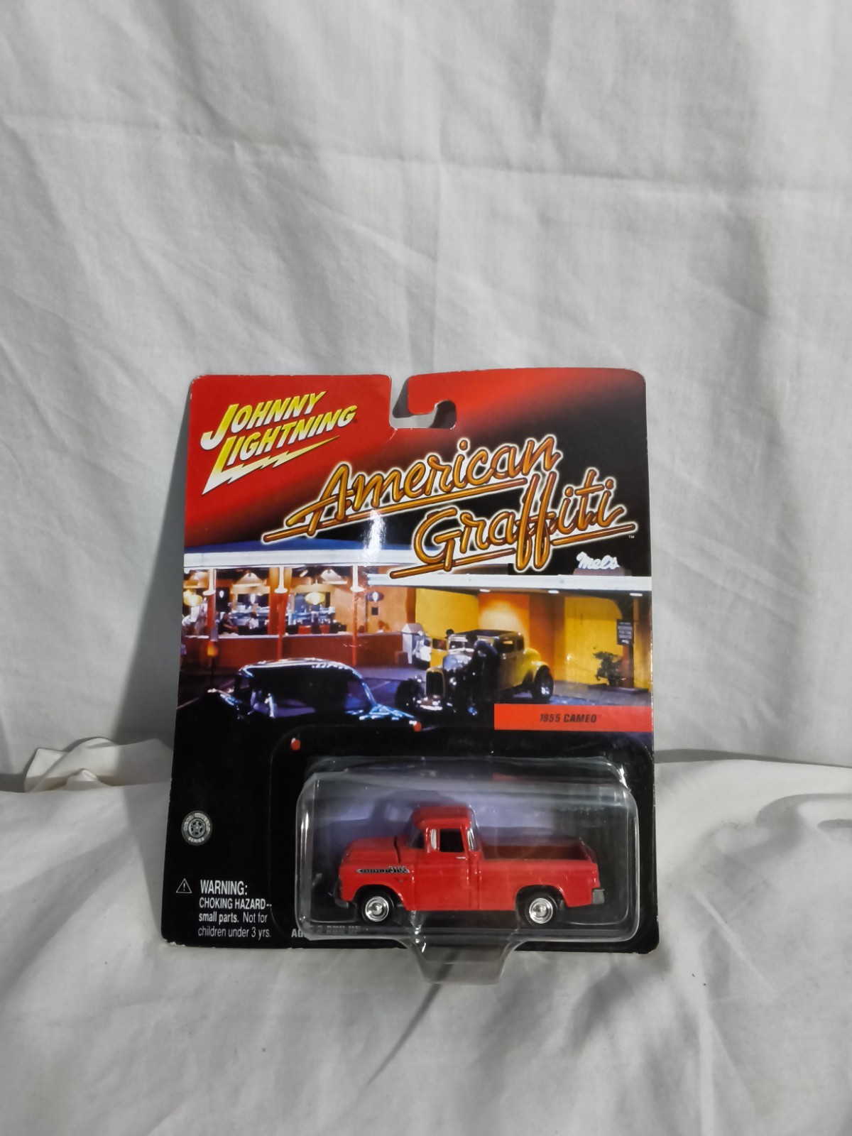Johnny Lightning American Graffiti Red 1955 Cameo 1:64, New