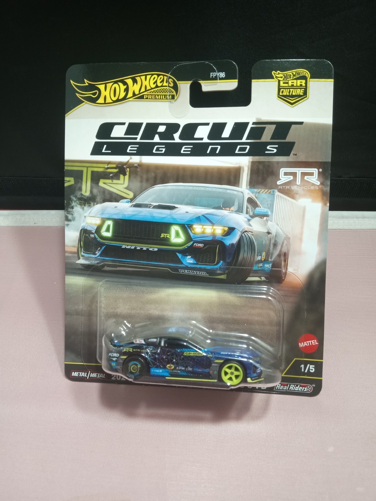 HW Premium Circuit Legends 2024 Ford Mustang RTR SPEC 5-FD R Real Riders New