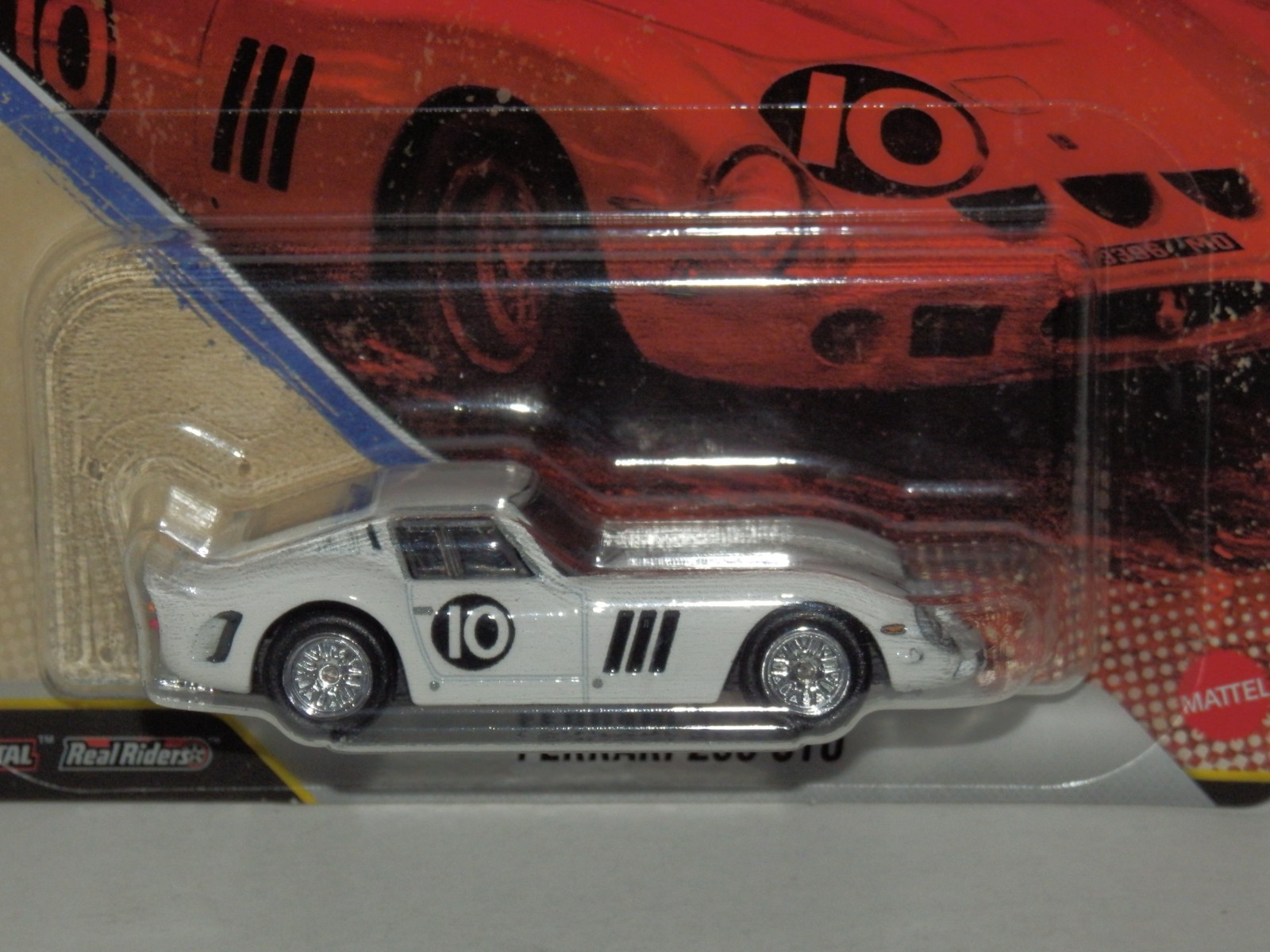 Hot Wheels Premium Car Culture Vintage Racing Ferrari 250 GTO Real Riders New