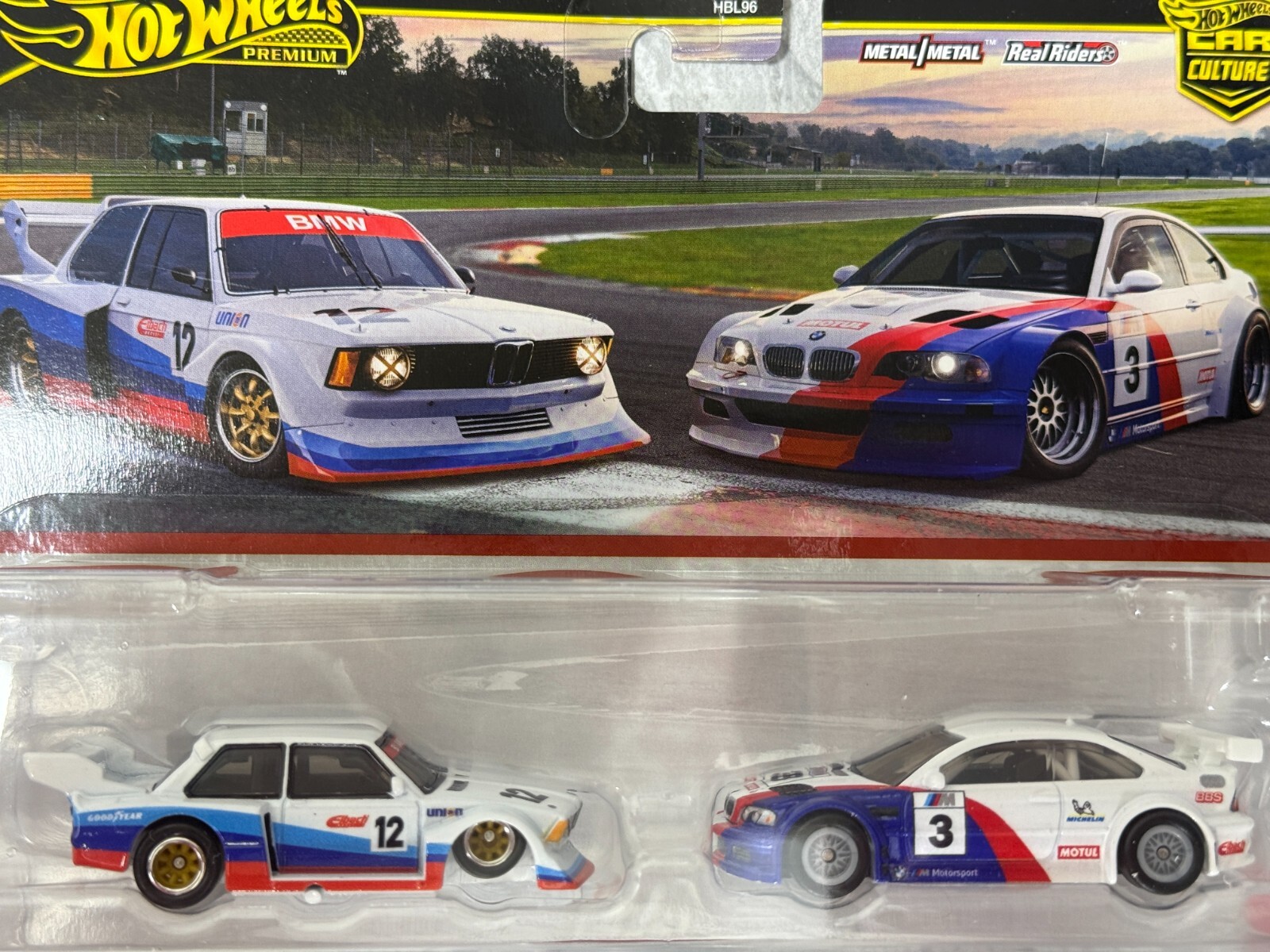 2025 Hot Wheels Premium Car Culture 2 Pack BMW 320 Group 5 & 2001 BMW M3 GTR