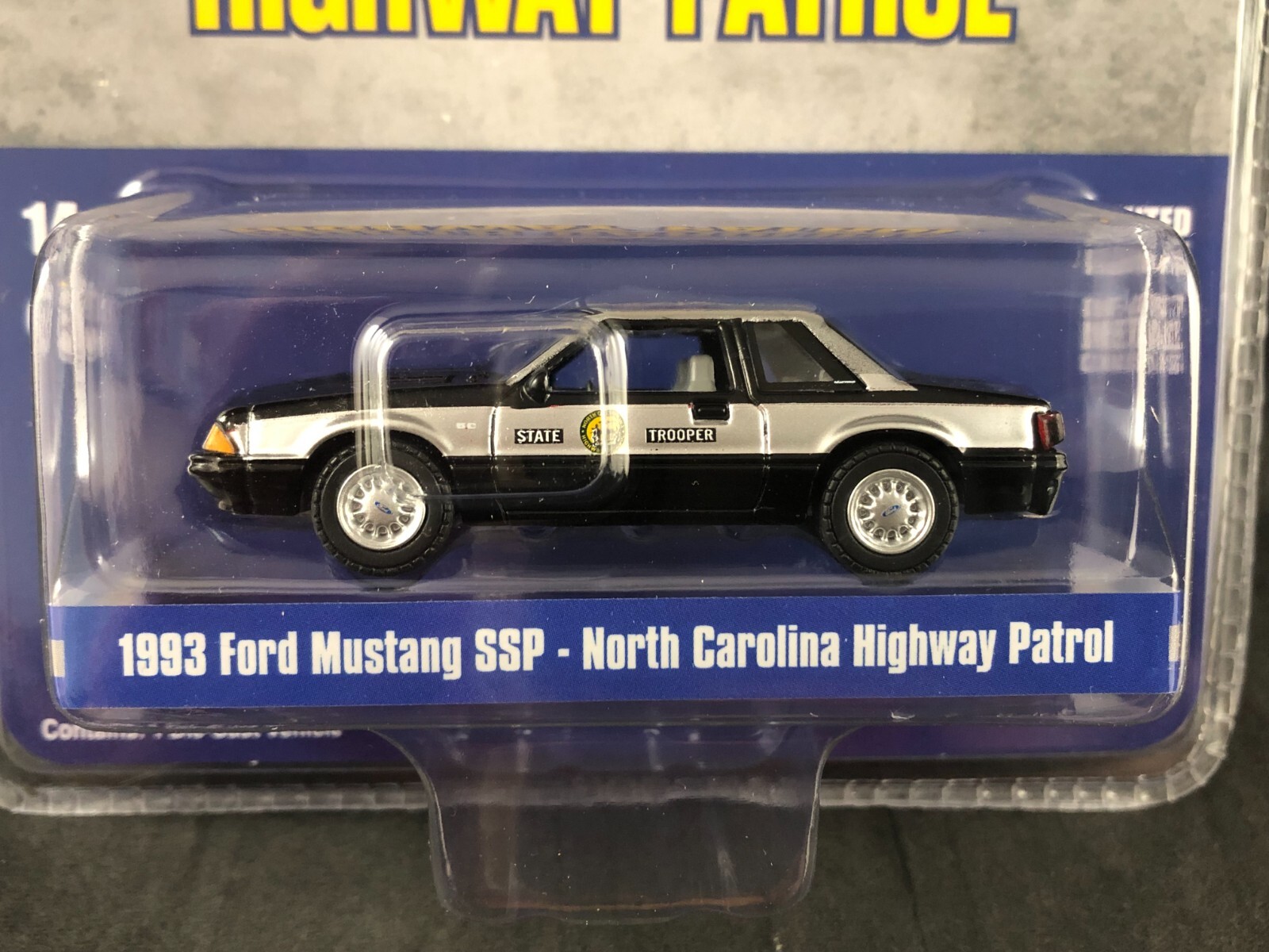 Acme/Greenlight 1993 Ford Mustang SSP – North Carolina Highway Patrol 51495