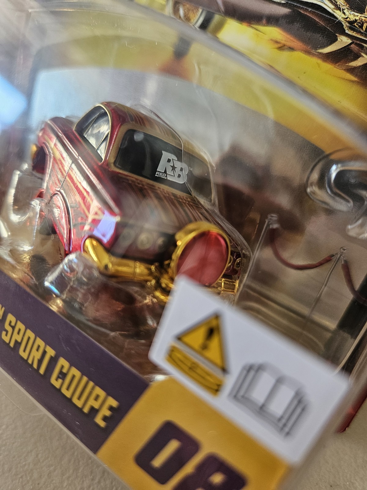 2026 Car Tuned RED BOTTOM Chase Lowriders Series 2 ‘61 CHEVY IMPALA COUPE 08