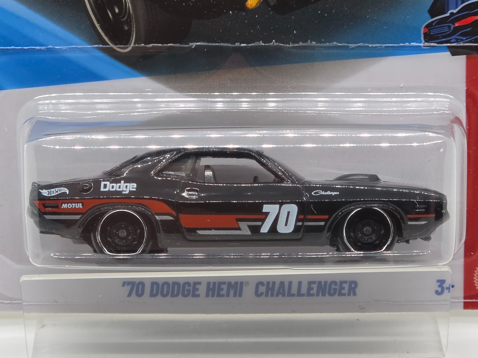 2026 Hot Wheels ’70 Dodge HEMI Challenger Night Speed Black 4/10 #36/250
