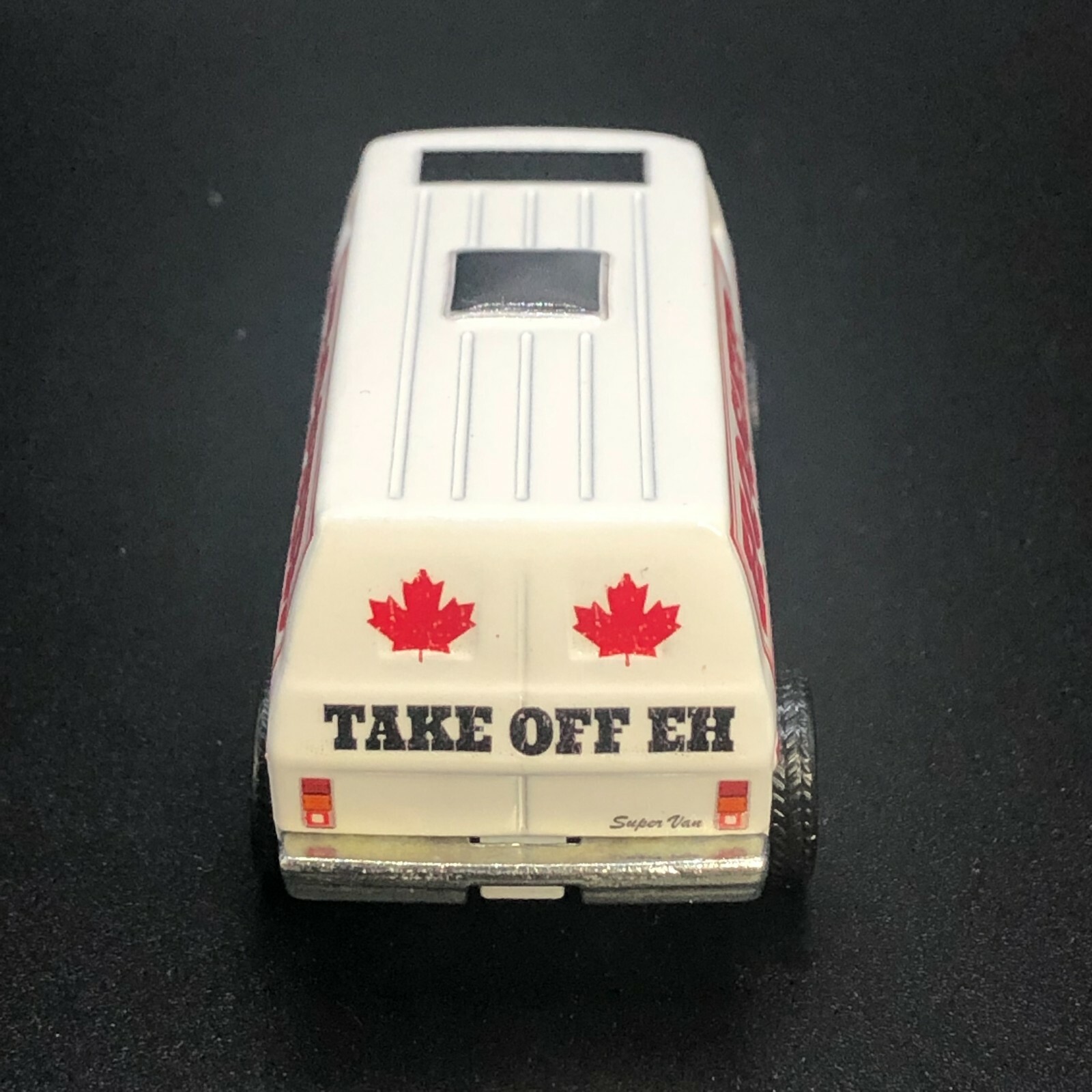 Clear 1:64 Waterslide Decal for Super Van Canuck Hoser Great White North